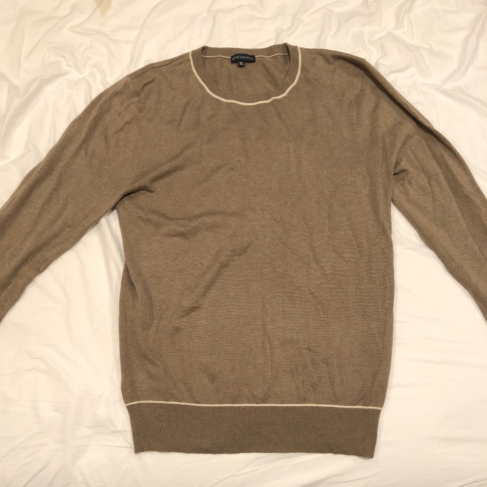 Jacob Holston Silk/Cashmere Knit Crewneck